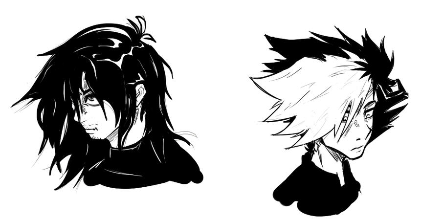 Used me and my boyfriend to try and study Gege's style (attempt is not great)