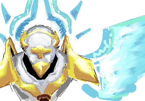 Gabriel painting lol